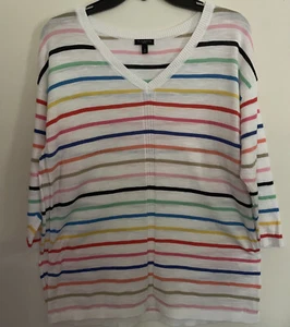 Talbots leichter Pullover, Large Petite, 100% Baumwolle, gebraucht - top - Bild 1 von 7