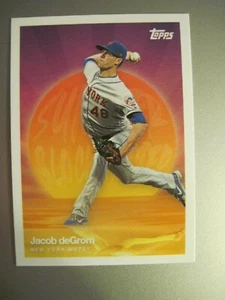 2020 TOPPS ON DEMAND SUMMER BLOCKBUSTER JACOB deGROM #17 - Picture 1 of 2