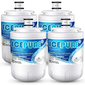 4 PACK Fit For UKF7003 UKF7002 UKF7003AXX 7003AXXP Water Filter Icepure - Picture 1 of 9