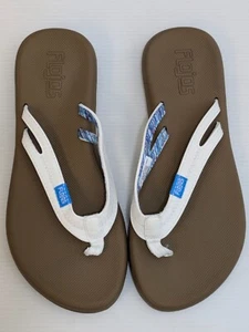NWT Flojos' Women Flip-Flop Sandals Slip On Pool Non Slip Thongs Sz 8 $40 5C196 - Picture 1 of 2