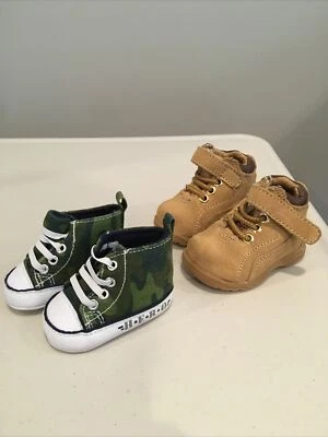 Tenis Infantiles Camuflados Héroe Tenis y Teeny Totes Botas Talla NB y 1 Foto 1 de 4