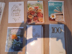 Glückwunsch Karte zum Geburtstag 90ster, 95ster, 100ster - Bild 1 von 7