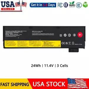 ✅61 Battery For Lenovo Thinkpad T470 T480 T570 T580 P51s P52s 01AV427 01AV423 - Picture 1 of 7