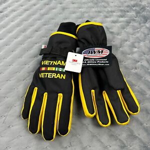 3M Thinsulate Military Vietnam Ski Gloves Adult Large Fleece Lined Outdoor NWT
