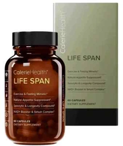 CALERIE HEALTH LIFE SPAN Healthy Weight Management KetosisNAD- Booster 60 Caps - Picture 1 of 5
