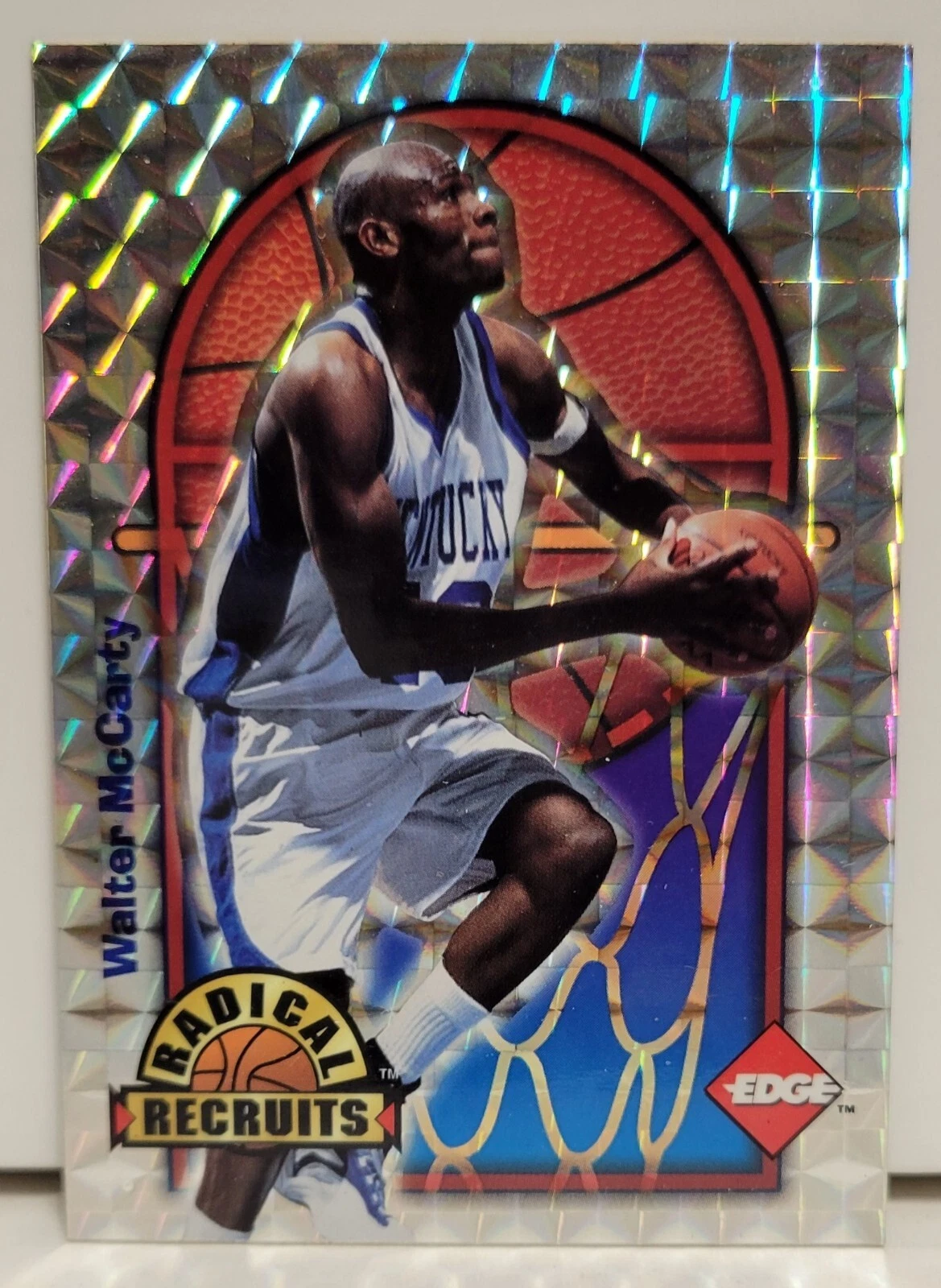 1996 Collectors Edge Walter McCarty Radical Recruits /2500