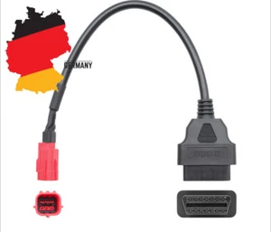 Adapter Euro5 6-pinowy motocykl rower diagnostyka KTM Moto Guzzi Piaggio Vespa/Honda - Zdjęcie 1 z 16