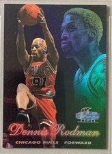 1997/98 Dennis Rodman (Bulls) Flair Showcase Row 2 Style Common Card (No.13)