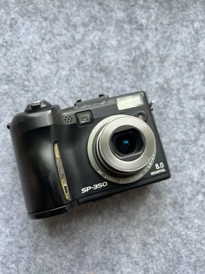 Olympus SP Series SP-350 8.0MP Digitalkamera - Schwarz GETESTET 2GB Speicherk... - Bild 1 von 4