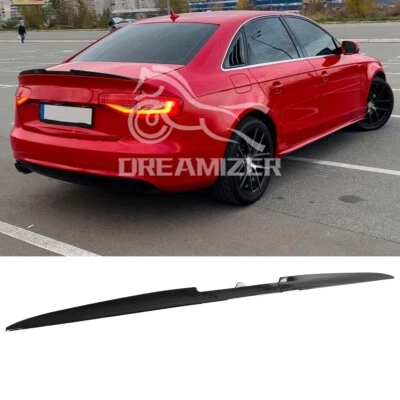 Rear Roof Trunk Spoiler Lip Tail Wing Ducktail For Audi A3 S3 A4 S4 B8 B9 A5 A6 - Image 1 of 4