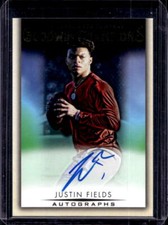 2021 Upper Deck Goodwin Champions Justin Fields Autographs Auto #A-JF Bears