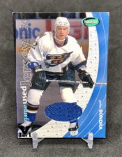 TRUE 1/1 2001 In The Game Parkhurst Peter Bondra GAME USED PATCH No. PJ-07 🔥