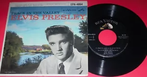 ELVIS PRESLEY "Peace in The Valley" 1957 GOSPEL EP RCA-4054 - VG++ - Imagen 1 de 2