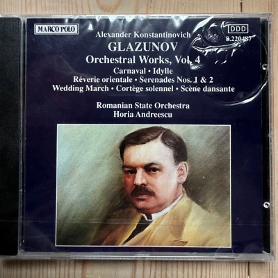 Glazunov Orchestral Works, Vol. 4 NEW SEALED CD - Image 1 of 2