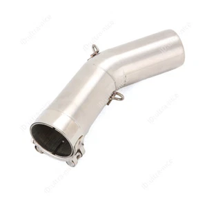 For BMW C650GT 2016-2020 Exhaust Tips Motorcycle 51mm Stainless Steel Mid Pipe - Picture 1 of 6