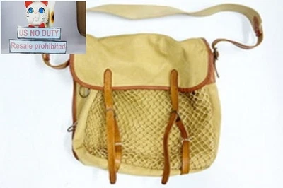 Bolsa de pescadores de trucha US NO DUTY HARDY, años 70, Inglaterra bolsa de aparejos de pesca con mosca de trucha Foto 1 de 4