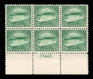 MUJERES: SELLOS DE ESTADOS UNIDOS #568 BLOQUE DE PLACA INTACTA DE 6 COMO NUEVO OG NH EN MUY BUEN ESTADO+ LOTE #95667 - Imagen 1 de 2