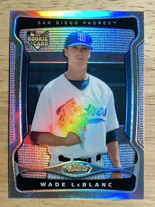Finest Refractors #137 2009 Wade LeBlanc - Imagen 1 de 2