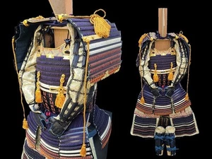 Japanese Samurai Armor Yoroi Life-size Antique Masterpiece armor from japan - Picture 1 of 8