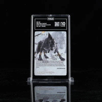 TAG 10 RED XIII 2023 FINAL FANTASY PROMOS #14-019R NOIR COLLECTION - Image 1 of 2