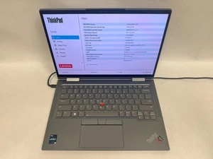LENOVO- X1 YOGA - GEN 7 - CORE i7-1270P - 2.20GHz - 32768MB RAM -256GB NVME SSD - Afbeelding 1 van 17