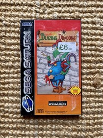 Blazing Dragons - With Case Protector (Sega Saturn, 1996)