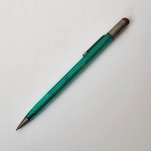 Vintage Scripto Classic Green Clear Translucent Mechanical Pencil Made USA - Picture 1 of 8