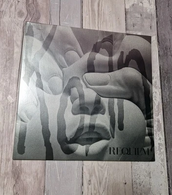 KORN REQUIEM LIMITED EDITION MILKY CLEAR VINYL LP SIGNED INSERT - Image 1 of 4