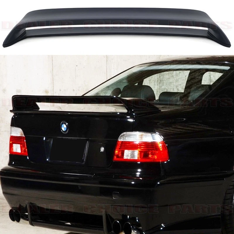 UNPAINTED Rear Trunk Spoiler Wing for 1997-2003 BMW E39 525i 528i 530 540i M5 - Imagem 1 de 4