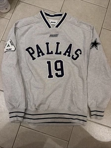 Herren Large Palace Skateboards Pallas Crew grau Sweatshirt FW19 Dallas Cowboys L - Bild 1 von 13