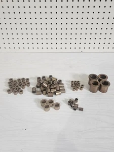 Lot of Random Miscellaneous Bronze Bushings & Other Hardware Industrial - Picture 1 of 8