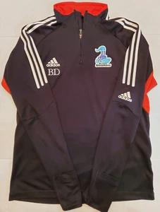 Vintage St Louis Steamers Soccer Team 1/4 Zip Adidas Pullover 2003 Mens M - Picture 1 of 10