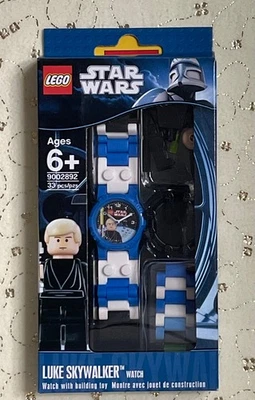 乐高星球大战卢克·天行者手表和迷你手表 9002892 全新未拆封盒 — 第 1/2 张图片