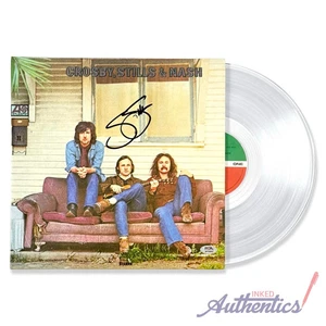 Stephen Stills Firmato Autografato Vinile LP "Crosby, Stills & Nash" PSA/DNA Authe - Foto 1 di 1