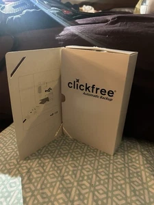 Clickfree Automatic Backup 500GB External Hard Drive Portable Backup - Picture 1 of 2