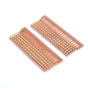 Notebook Memory Heat Sink Copper Heatsink Laptop RAM 0.5mm/1.5mm/2mm/3mm B W GA - Afbeelding 1 van 15