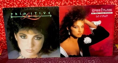 1985-1987 Gloria Estefan & Miami Sound Machine “Primitive …/Let It …” 2-LP (NM) - Image 1 of 4