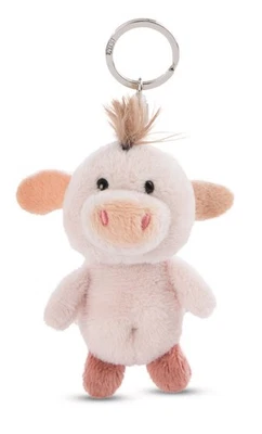 NICI GMBH Nici-Schlüsselanhänger Schwein Pigwick 10cm - rosa - Treuer-Begleiter für Rucksa