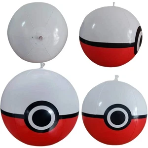 Pelota de Playa Inflable Pokeball 30CM 40CM para Piscina Fiesta Divertido Juguete Decoración - Imagen 1 de 18