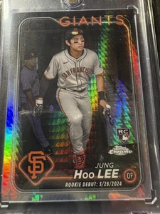 2024 Topps Chrome Update #USC185 Jung HOO Lee Prism Refractors - Picture 1 of 1