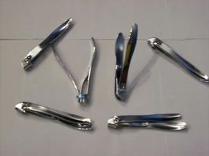 6 SIDEWAYS HEAVY DUTY FINGER/TOE NAIL CLIPPERS 4" LONG - Picture 1 of 1