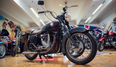 BSA B 33 / B33 Oldtimer Motorrad von 1955 Klassiker Rarität - Bild 1 von 4