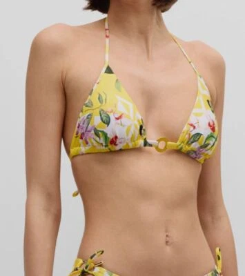 $88 Lise Charmel Para Mujer Amarillo Jardín Delice Bikini Top Traje de Baño Talla M Foto 1 de 3