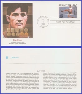 USA6 #2497 U/A Fleetwood FDC Ray Ewry Olimpics salto de altura - Imagen 1 de 1