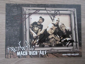 Frei.Wild FreiWild original signierte Autogrammkarte 2012 / Musik TT12 - Picture 1 of 2