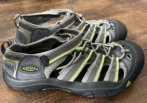 Women's Keen Sandals size 6 Grey Green Yellow Strappy Top - Picture 1 of 11