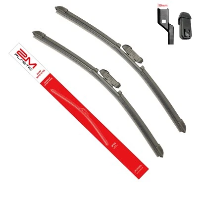 Front Windshield Wiper Blades For GMC Acadia 2007-2011 24" 21" All Season - Image 1 of 4