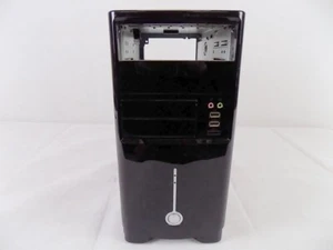 Micro ATX PC Tower Gehäuse Schwarz 2x 5.25-Zoll Front USB - REC0064169 - Bild 1 von 1