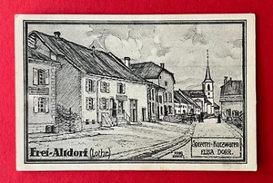 AK FREI ALTDORF in Lothringen um 1910/20 Spezerei Kurzwaren Elisa Dorr  ( 143062 - Bild 1 von 2