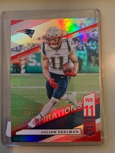 Julian Edelman 2019 Donruss Elite Aspirations 43/89 New England Patriots